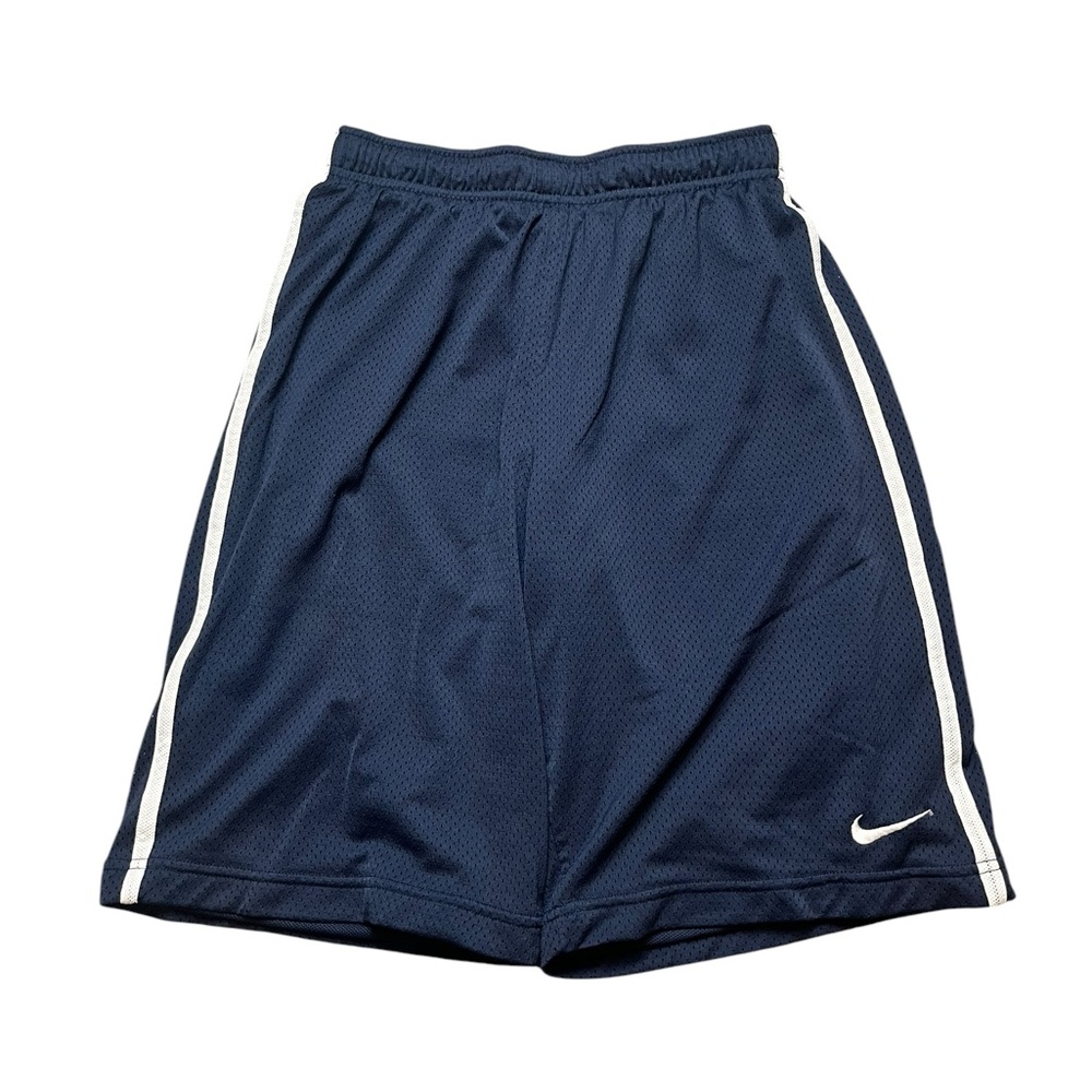 Nike Blue and White Athletic Shorts Lightweight Breathable